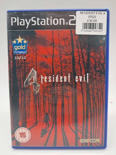 Resident Evil 4 - Sony PlayStation 2 – Capcom – PAL – (Boxed with Manual)