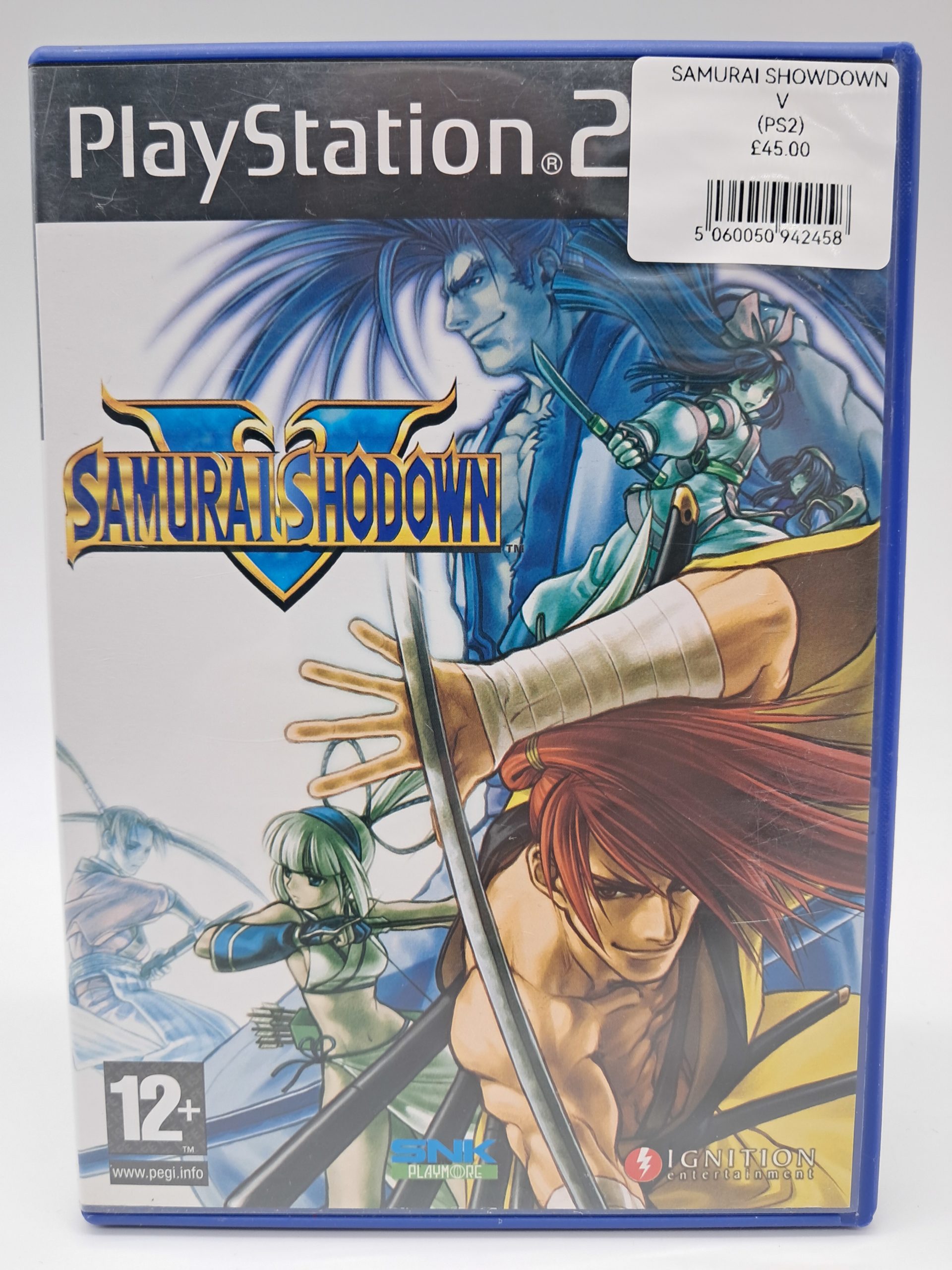Samurai Shodown V - Sony PlayStation 2 – PAL – (Boxed with Manual)