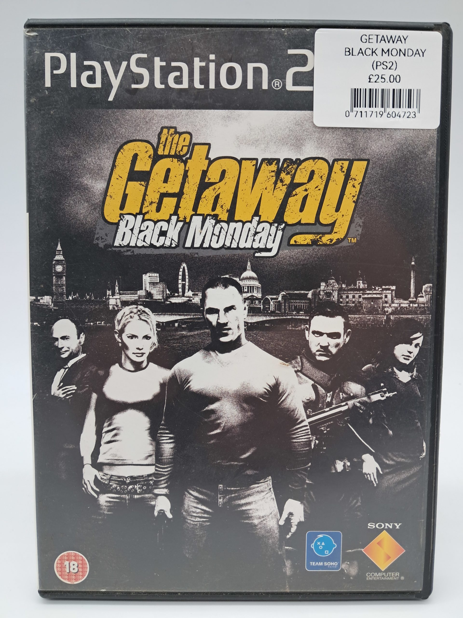 The Getaway: Black Monday - Sony PlayStation 2 – PAL (Boxed with Manual)