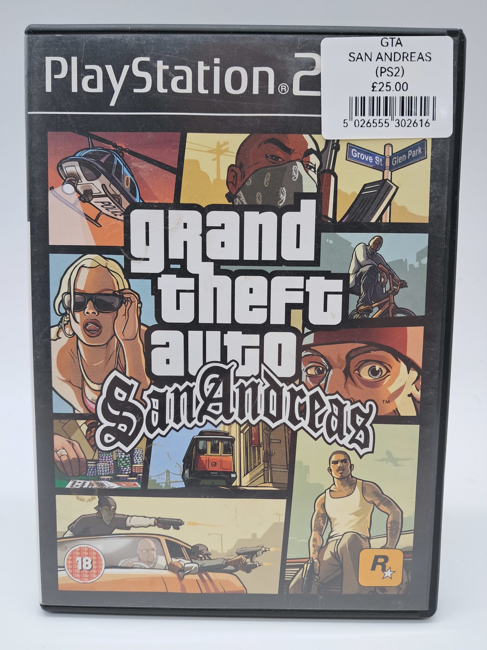Sony PlayStation 2 – Grand Theft Auto: San Andreas – PAL – Boxed Game