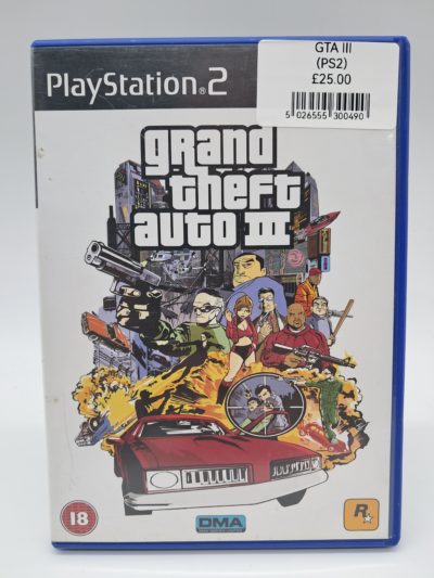 Grand Theft Auto III - Sony PlayStation 2 – PAL (Boxed with Manual)