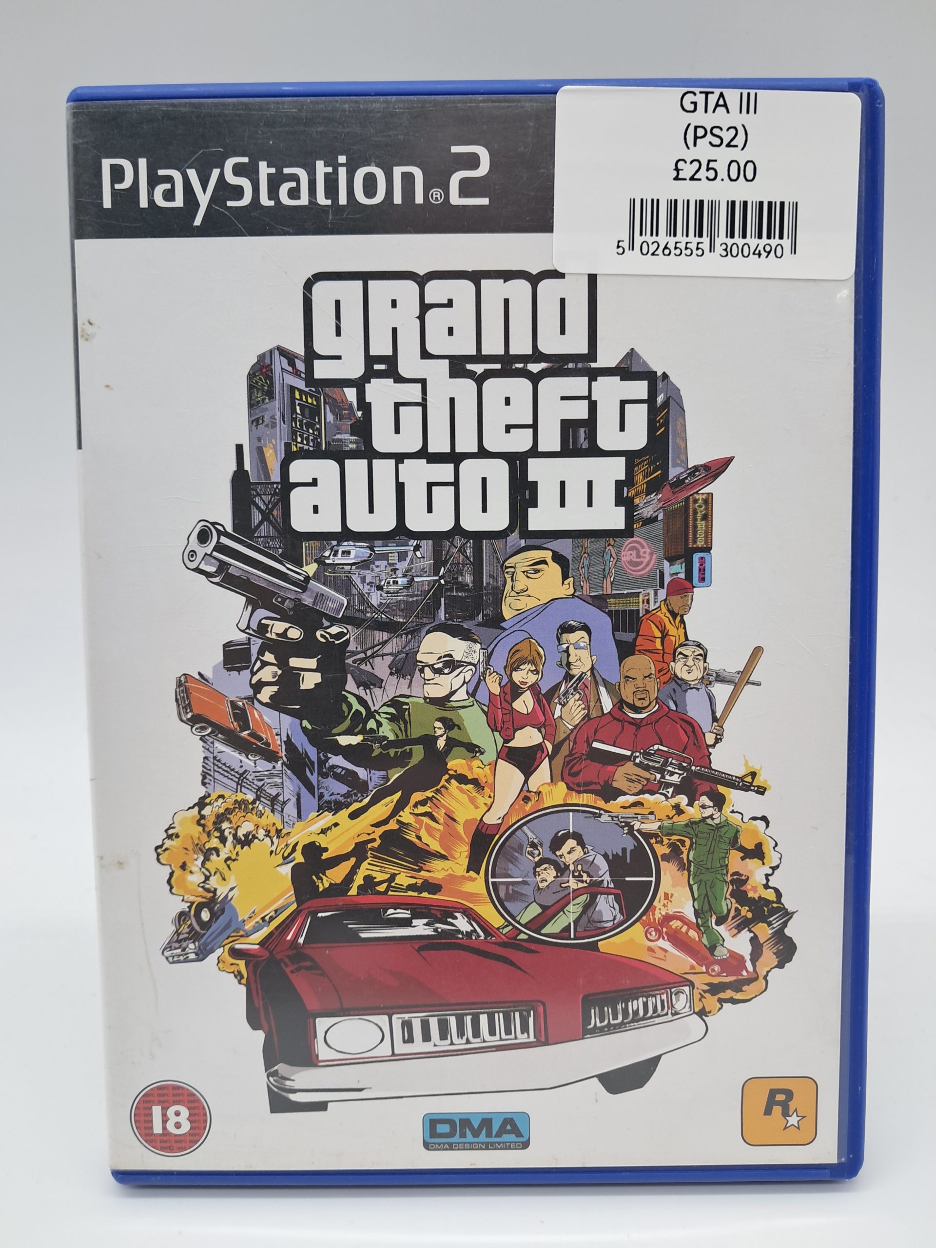 Grand Theft Auto III - Sony PlayStation 2 – PAL (Boxed with Manual)