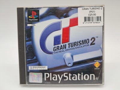 Gran Turismo 2 – Sony PlayStation (PS1) – PAL (Complete with Manual, 2 Disks)