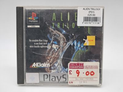Alien Trilogy – Sony PlayStation (PS1) – PAL (Complete with Manual)