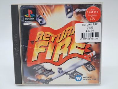 Return Fire – Sony PlayStation (PS1) – PAL (Complete with Manual)