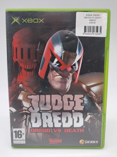 Judge Dredd: Dredd vs. Death – Xbox Original – PAL (Complete with Manual)