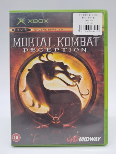 Mortal Kombat: Deception โ Xbox Original โ PAL (Complete with Manual)