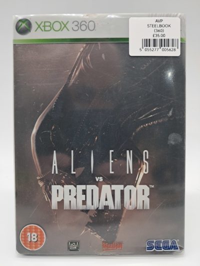 Aliens vs. Predator โ Xbox 360 โ SteelBook Edition โ PAL (Complete with Manual, Steelbook Edition)