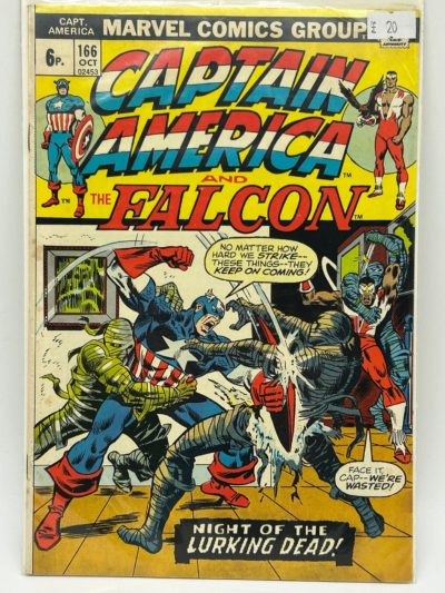 Captain America and the Falcon #166 (1973) Bronze Age