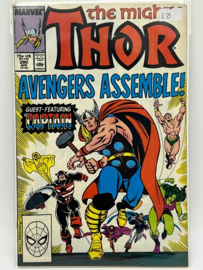 The Mighty Thor #390 (1988) Copper Age - Marvel Comics