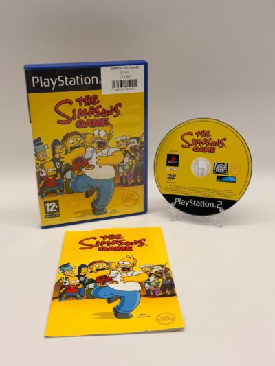 The Simpsons Game (PlayStation 2 PAL) Complete in Box