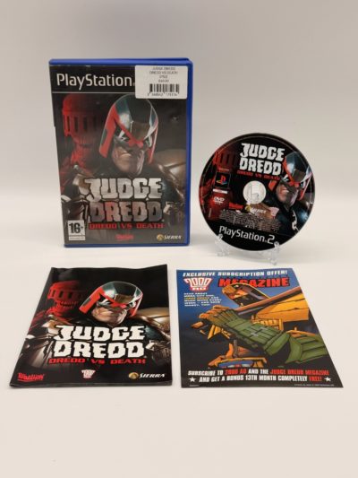Judge Dredd: Dredd vs. Death (PlayStation 2 PAL) Complete in Box