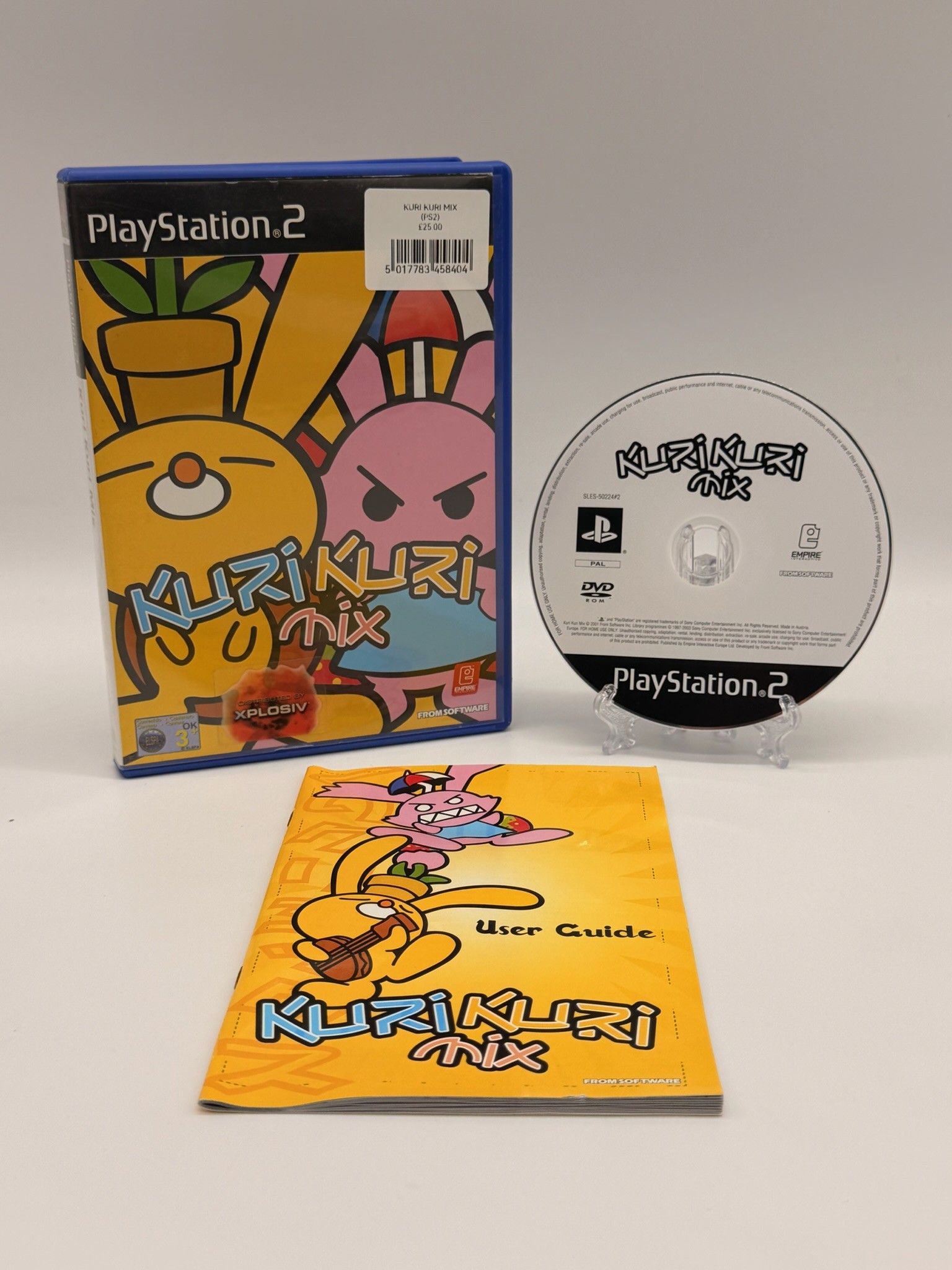 Kururin Mix (PlayStation 2 PAL) Complete in Box