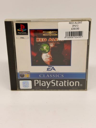 Command & Conquer: Red Alert (EA Classics) – Sony PlayStation 1 (PS1) PAL – Complete