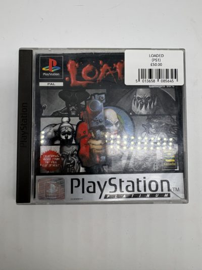 Loaded Sony PlayStation PS1 PAL Platinum Complete Classic Horror Shooter | Rare UK Release