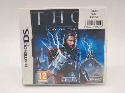 Thor: God of Thunder – Nintendo DS – PAL (Complete with Manual)
