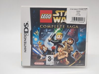 LEGO Star Wars: The Complete Saga – Nintendo DS – PAL (Complete with Manual)