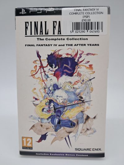 Final Fantasy IV: The Complete Collection – PSP – PAL (Complete with Manual + Extras)