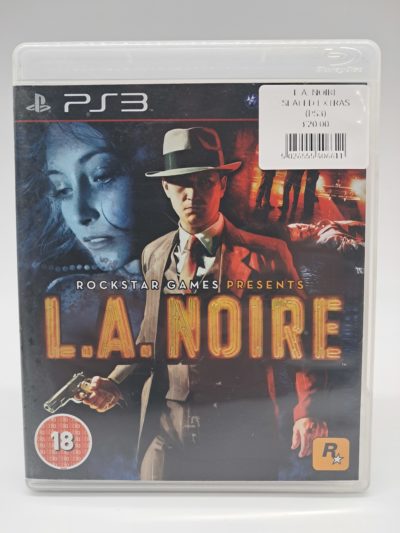 L.A. Noire – PlayStation 3 – PAL (Complete with Manual + Extras)