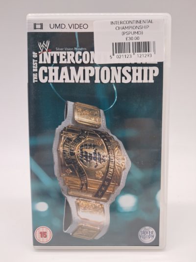 WWE: The Best of Intercontinental Championship – PSP UMD Video – PAL