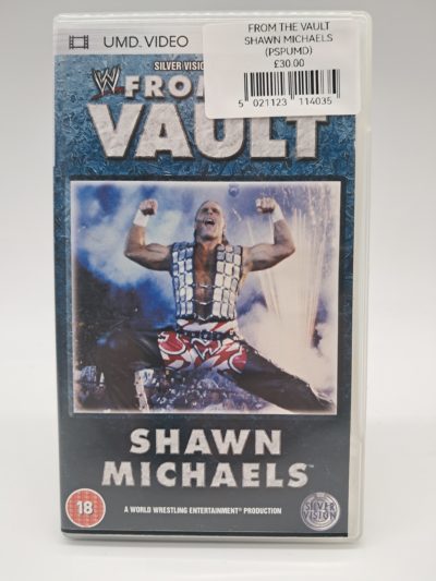 WWE: From the Vault – Shawn Michaels – PSP UMD Video – PAL