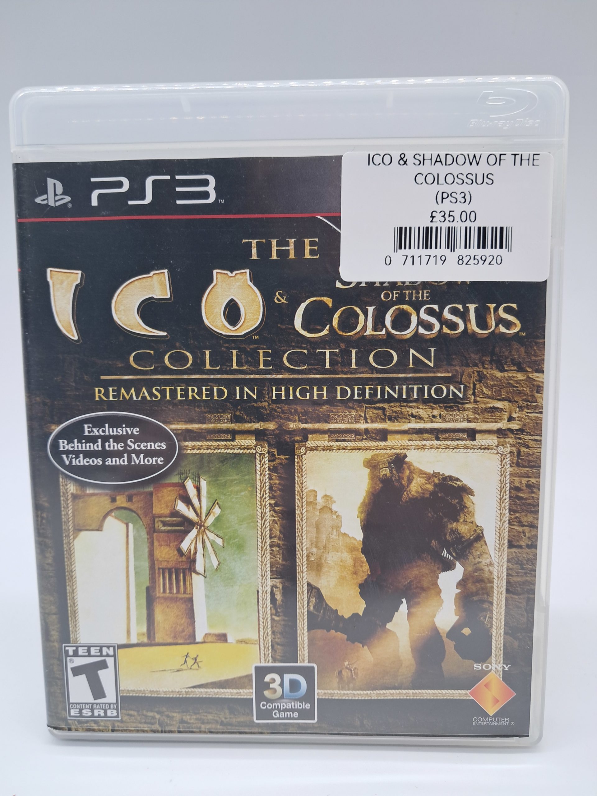 The Ico & Shadow of the Colossus Collection – PlayStation 3 – HD Collection - Region Free (Complete with Manual)