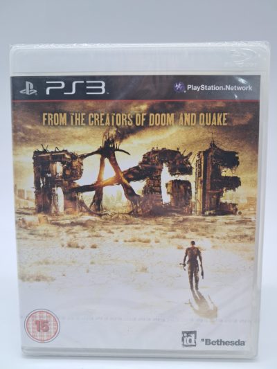 RAGE – PlayStation 3 (Brand New/Sealed)