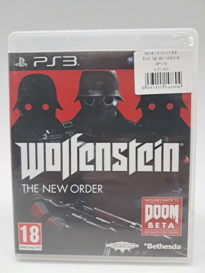 Wolfenstein: The New Order – PlayStation 3 (No Manual)