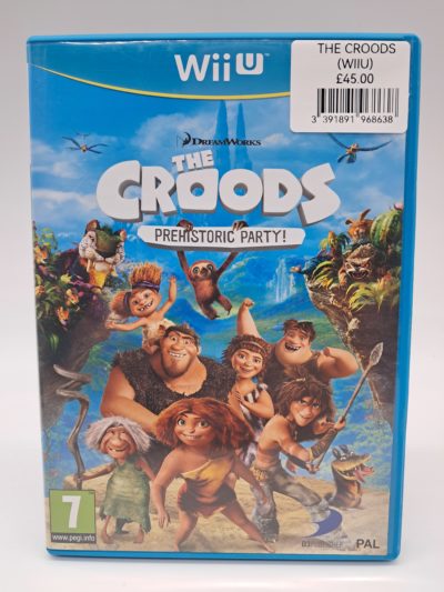 The Croods: Prehistoric Party! – Nintendo Wii U – PAL (Complete with Manual)