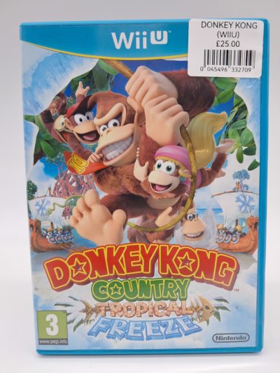 Donkey Kong Country: Tropical Freeze – Nintendo Wii U – PAL (Boxed with Quick Guide)