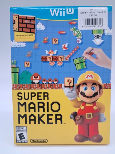 Super Mario Maker – Nintendo Wii U – Limited Edition with Idea Book – NTSC