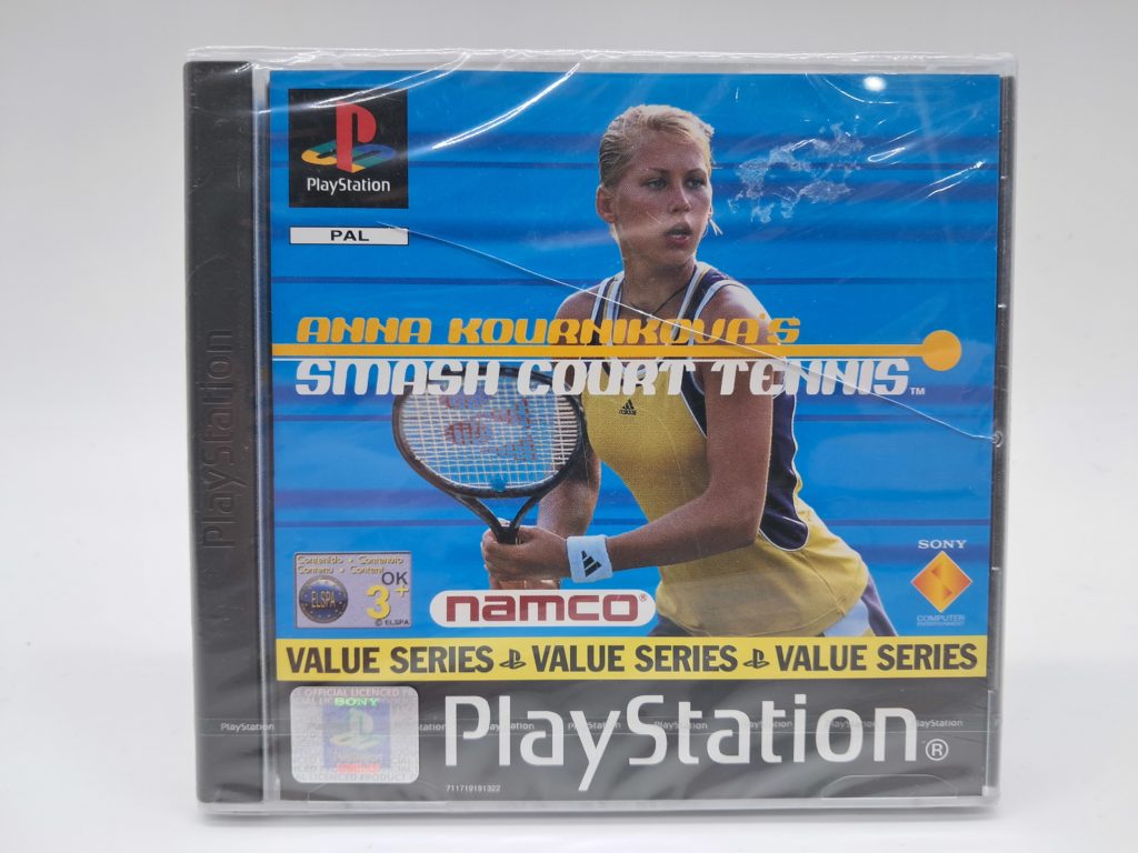 Anna Kournikova's Smash Court Tennis – PlayStation (PS1) – PAL (Sealed)