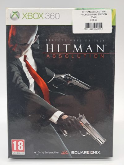 Hitman: Absolution – Xbox 360 – Professional Edition (Complete in Box)