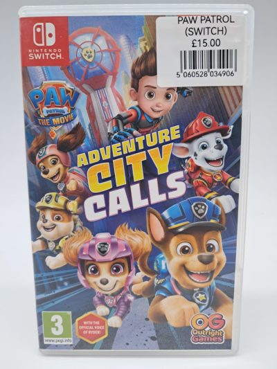 PAW Patrol The Movie: Adventure City Calls – Nintendo Switch