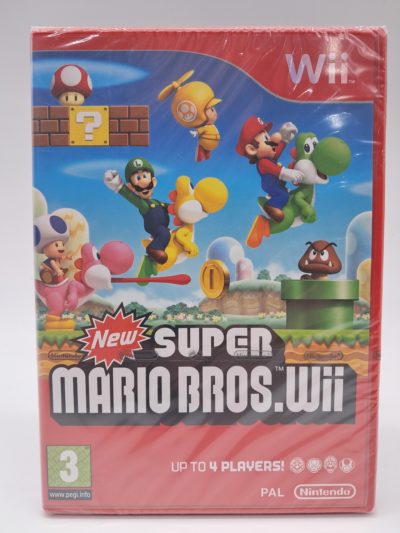 New Super Mario Bros. Wii – Nintendo Wii (Brand New/Sealed)
