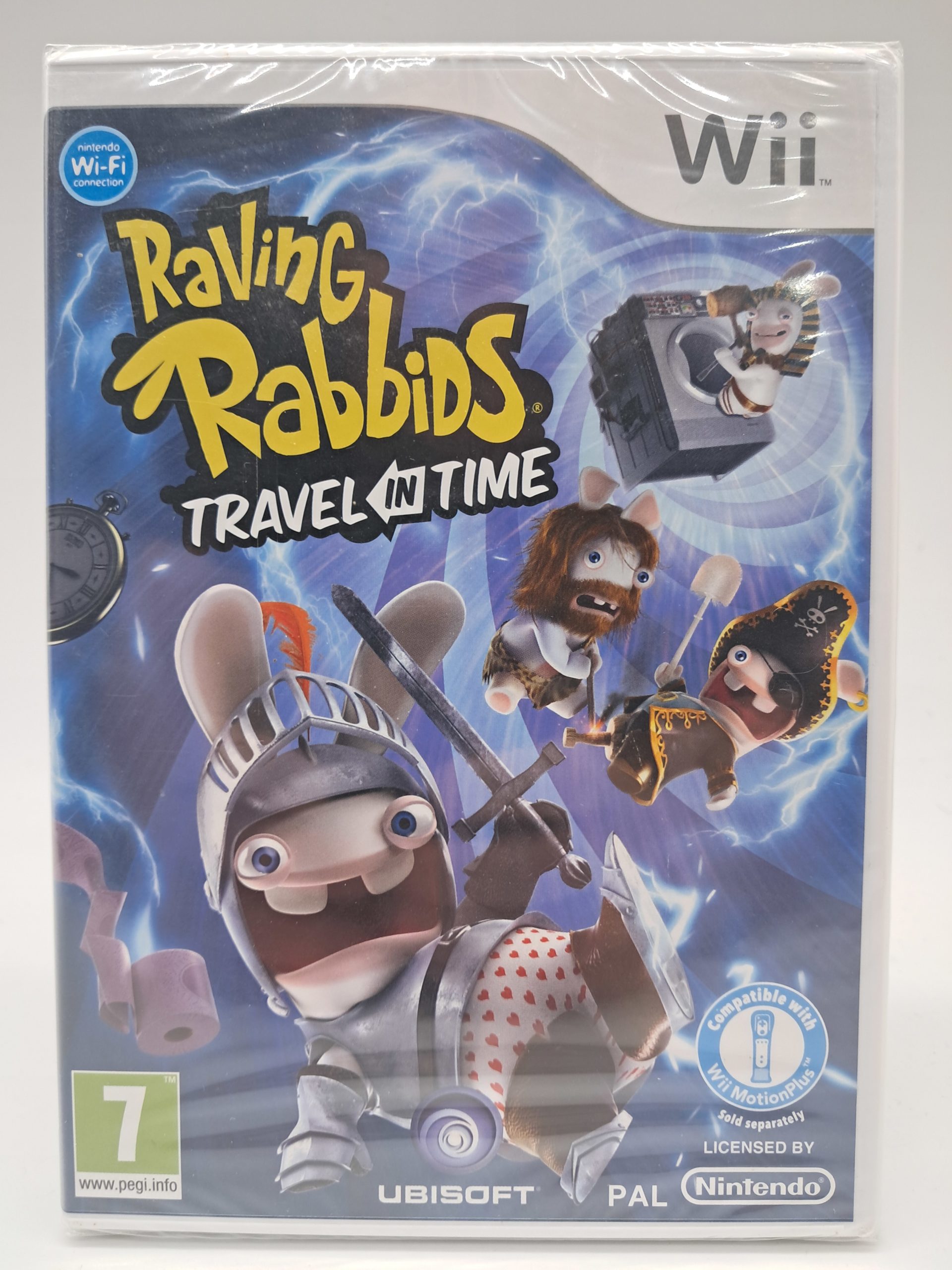 Raving Rabbids: Travel in Time – Nintendo Wii (Brand New/Sealed)