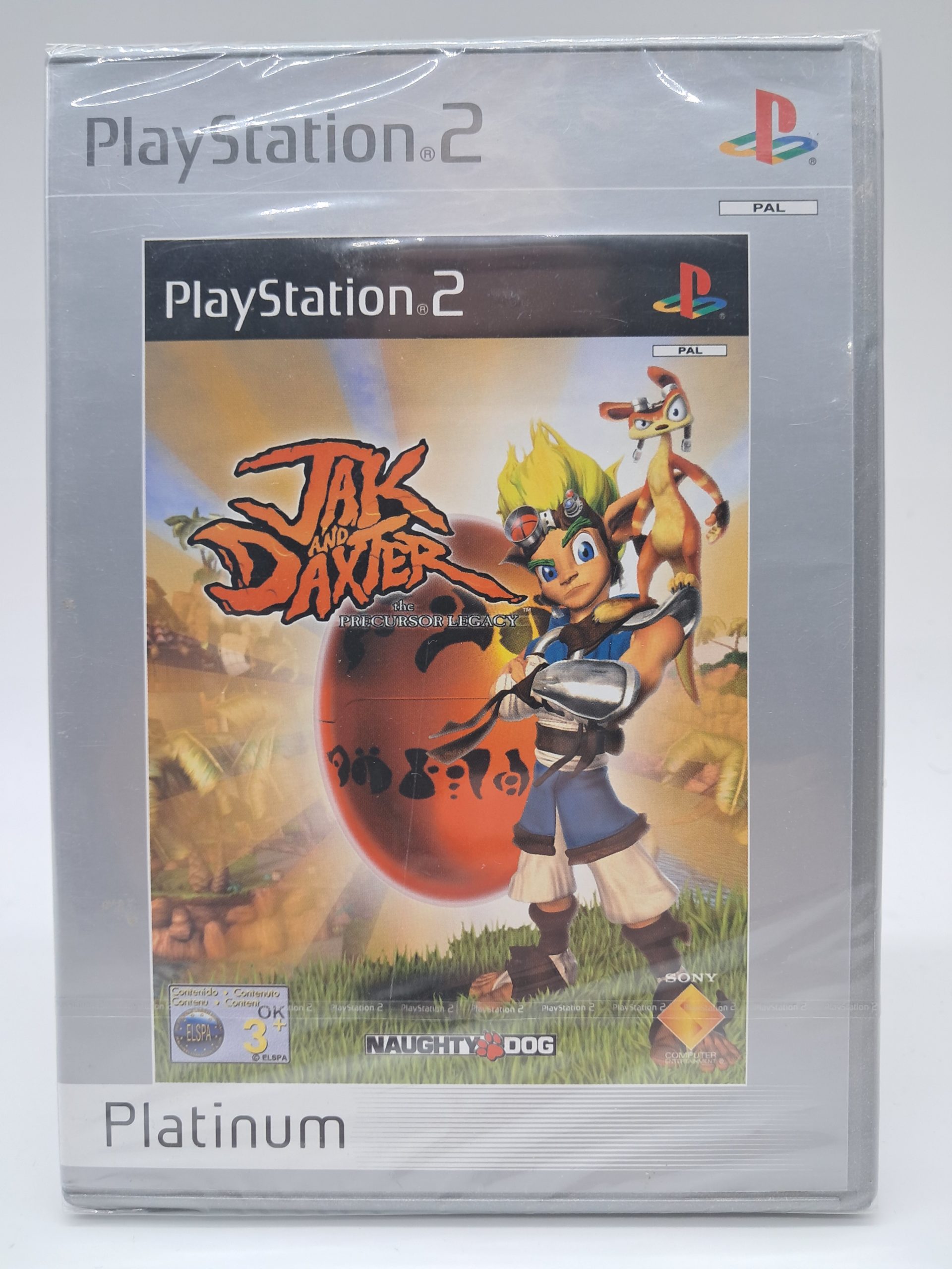 Jak and Daxter: The Precursor Legacy – PlayStation 2 – Platinum (Brand New/Sealed)