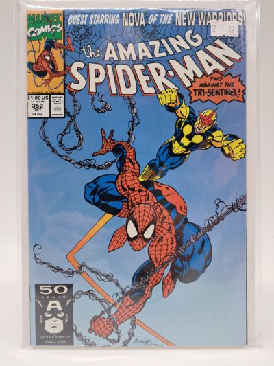 Marvel Comics – The Amazing Spider-Man #352 – October 1991 – UK Price Variant