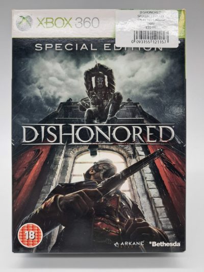 Dishonored – Xbox 360 – Special Edition – Boxed Set (Complete with Manual and Card Deck)