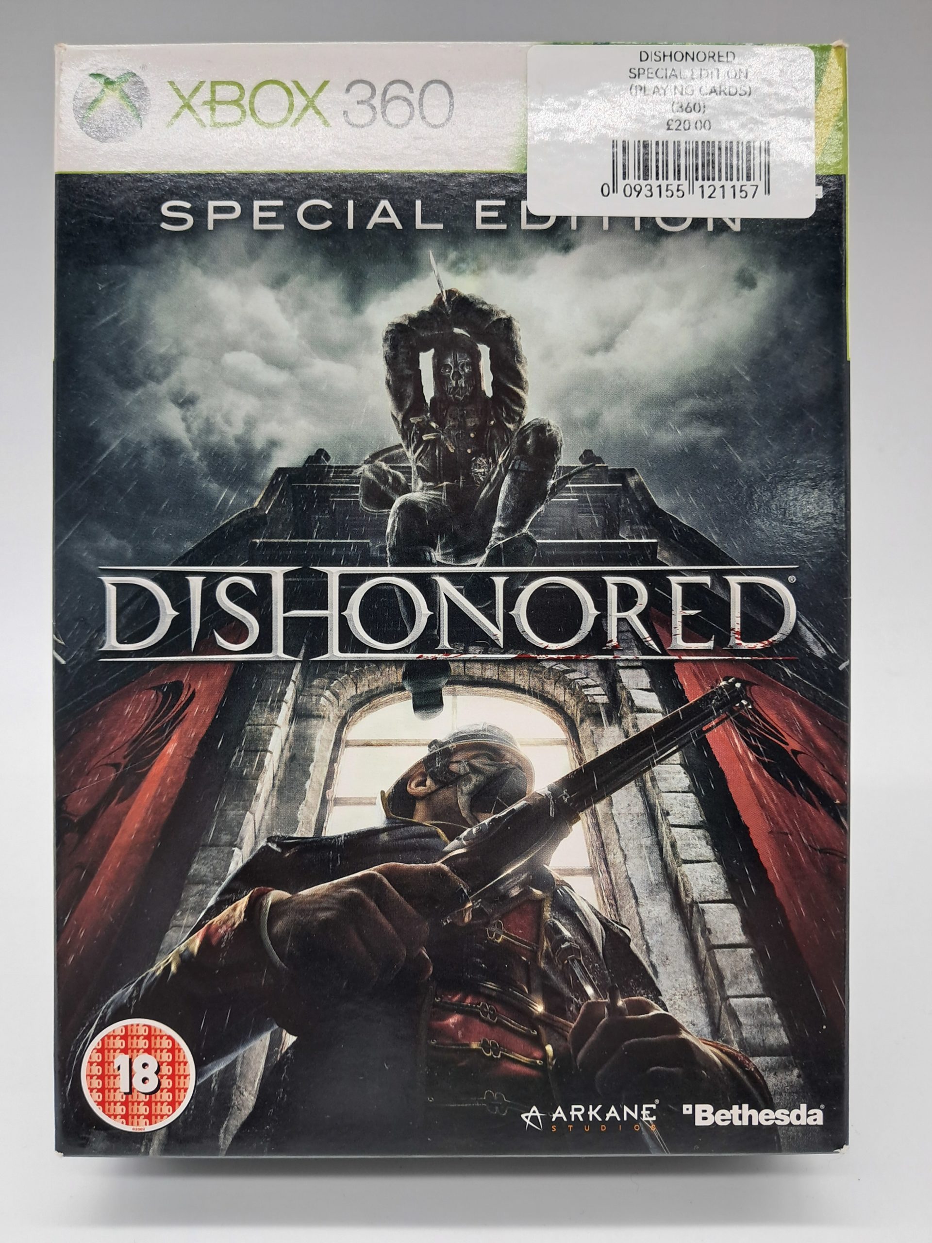 Dishonored – Xbox 360 – Special Edition – Boxed Set (Complete with Manual and Card Deck)