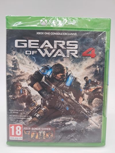 Gears of War 4 – Xbox One – Four Bonus Games (Brand New/Sealed)