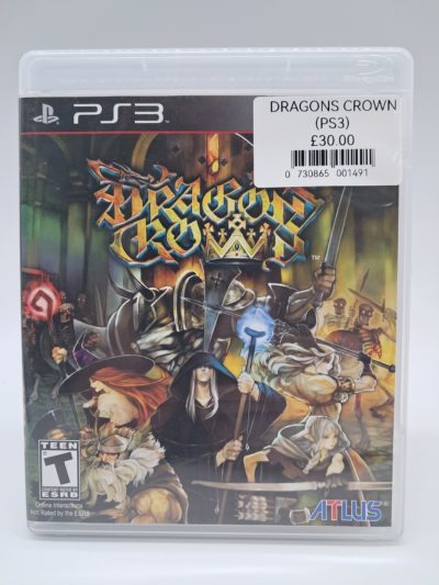 Dragon's Crown – PlayStation 3 – NTSC/Region Free (Complete with Manual)