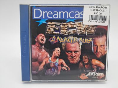 ECW Anarchy Rulz – Dreamcast – PAL (Boxed with No Manual)