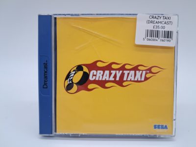 Crazy Taxi – Dreamcast – PAL (Complete with Manual)