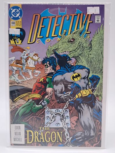 Detective Comics #650 – The Dragon – DC Comics – September 1992