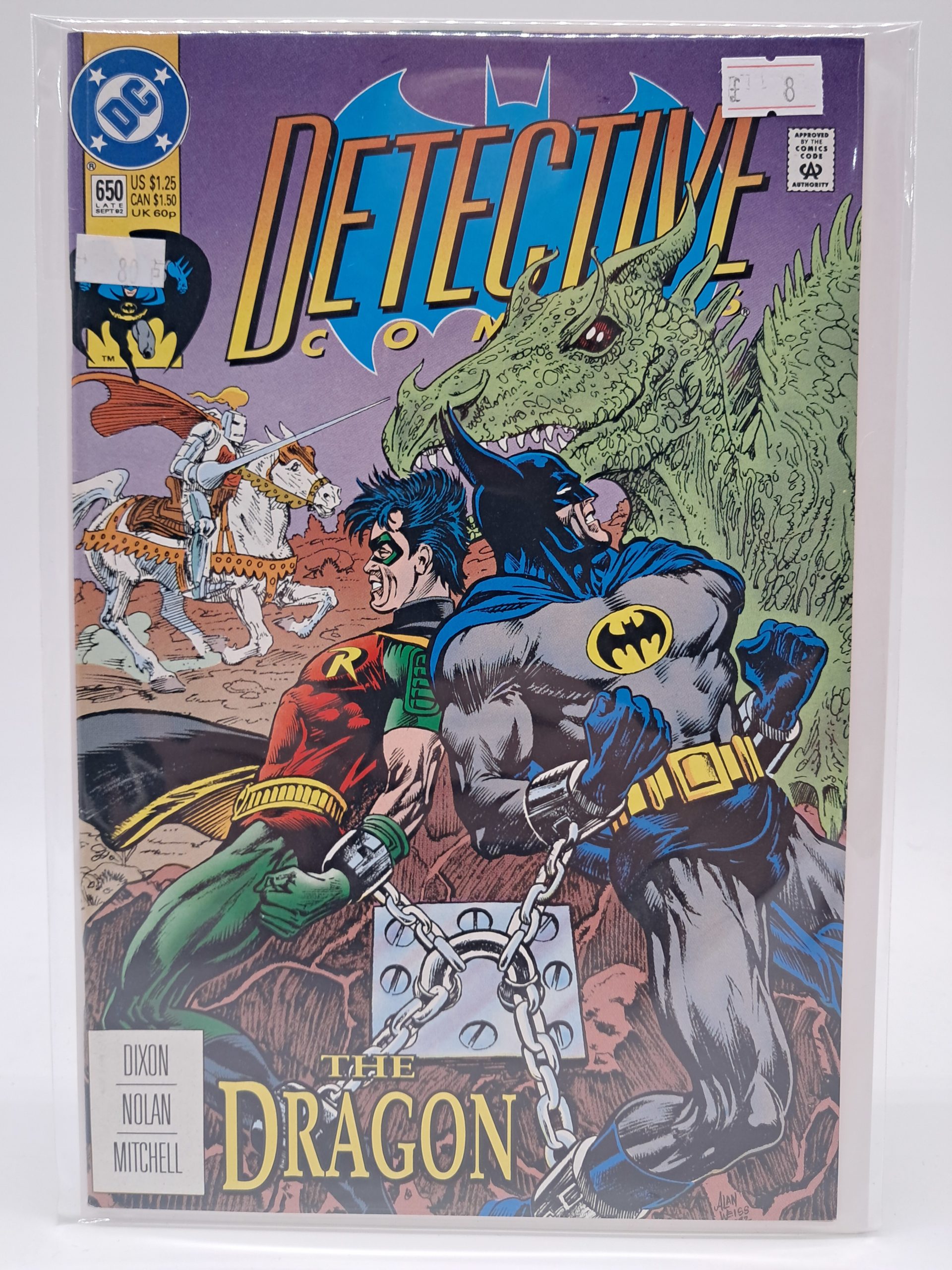 Detective Comics #650 – The Dragon – DC Comics – September 1992