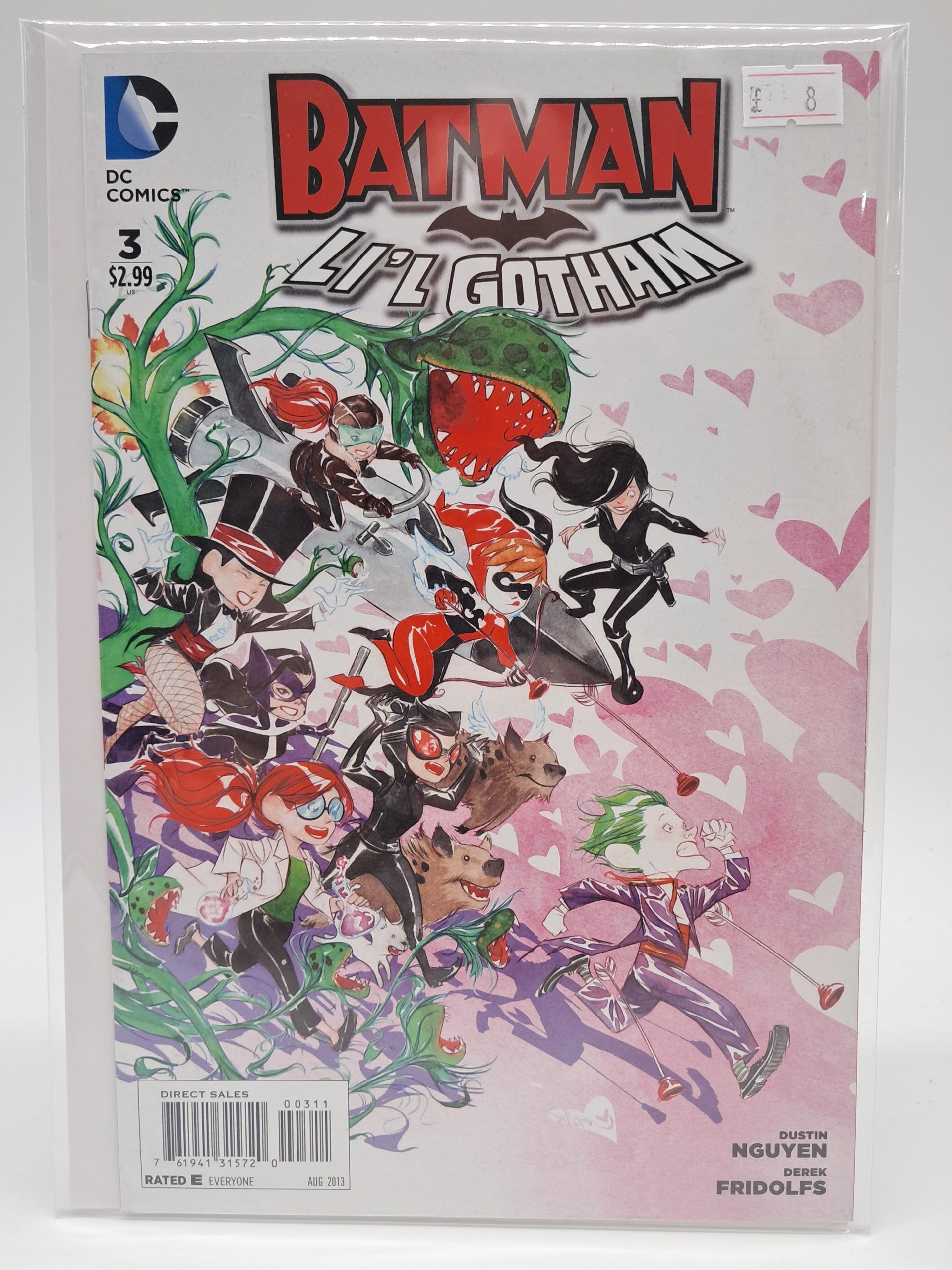 Batman: Li’l Gotham #3 – DC Comics – 2013 – Direct Sales Edition