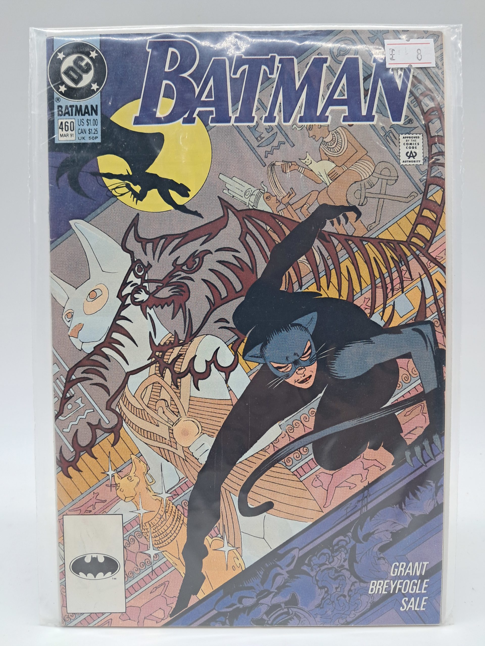 Batman #460 – DC Comics – March 1991 – Newsstand Edition