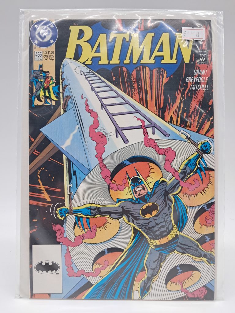 Batman #466 – DC Comics – August 1991 – Direct Sales