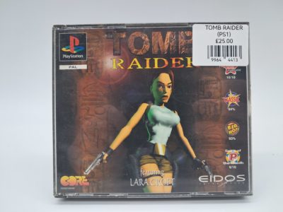 Tomb Raider – PlayStation – PAL (Big Box Complete with Manual)